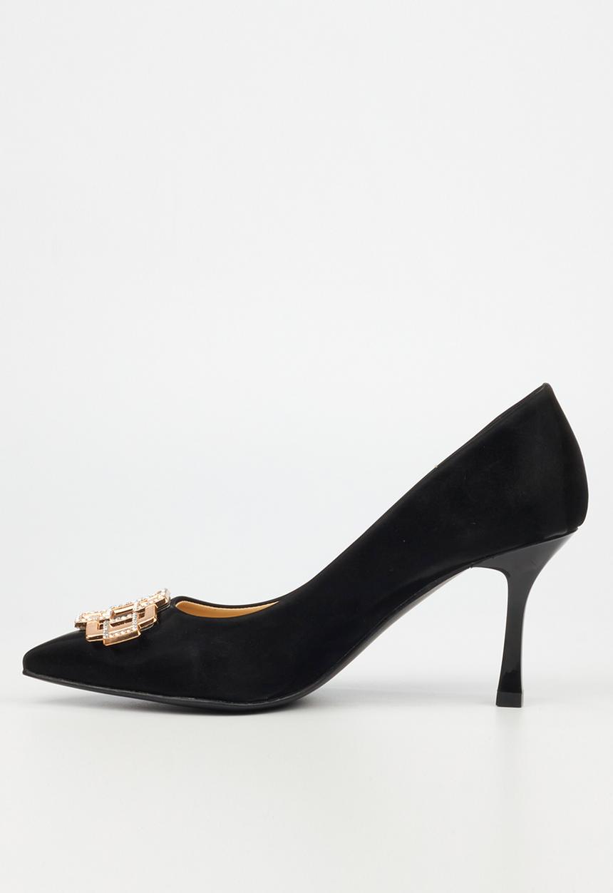 Butterfly Feet - Lior 2 court heel - black
