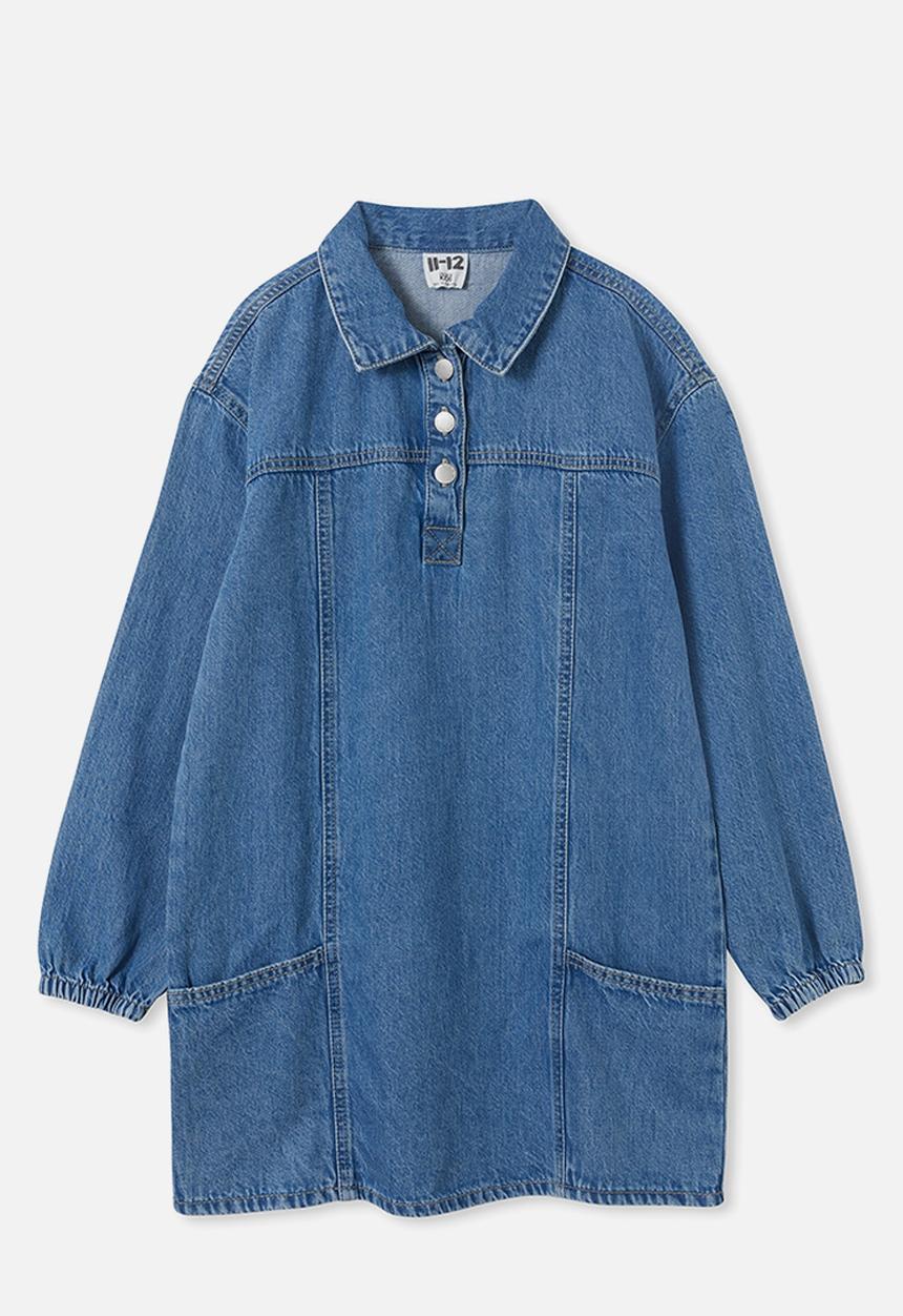 Cotton On - Lily denim dress - weekend wash