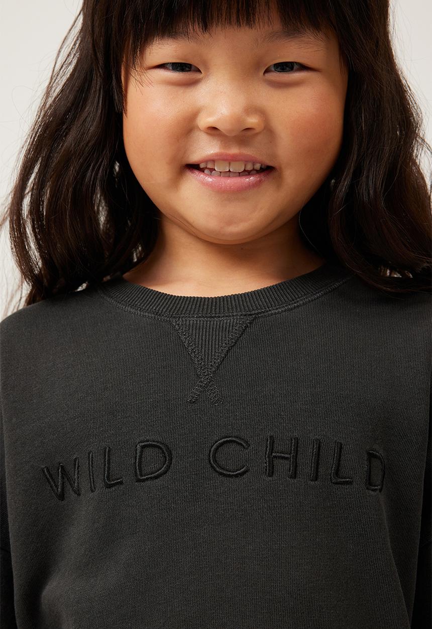 Cotton On - Dora scoop fleece crew - phantom/wild child
