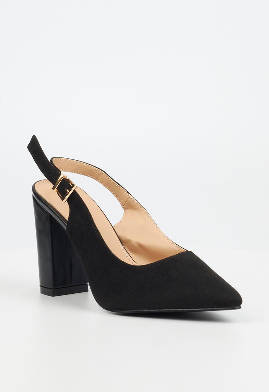 Butterfly Feet - Shaye 1 court heel - black