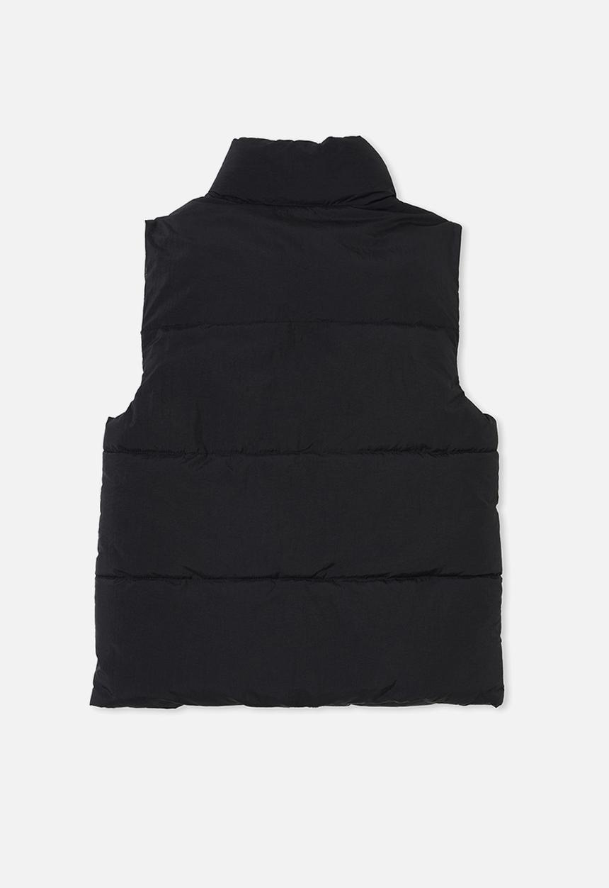Cotton On - Kelly reversible puffer vest - black