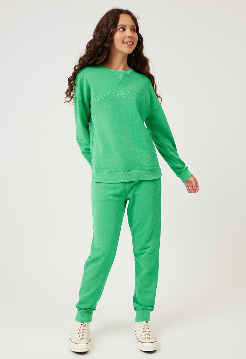Cotton On - Lola trackpant - green splash/ day dreamer