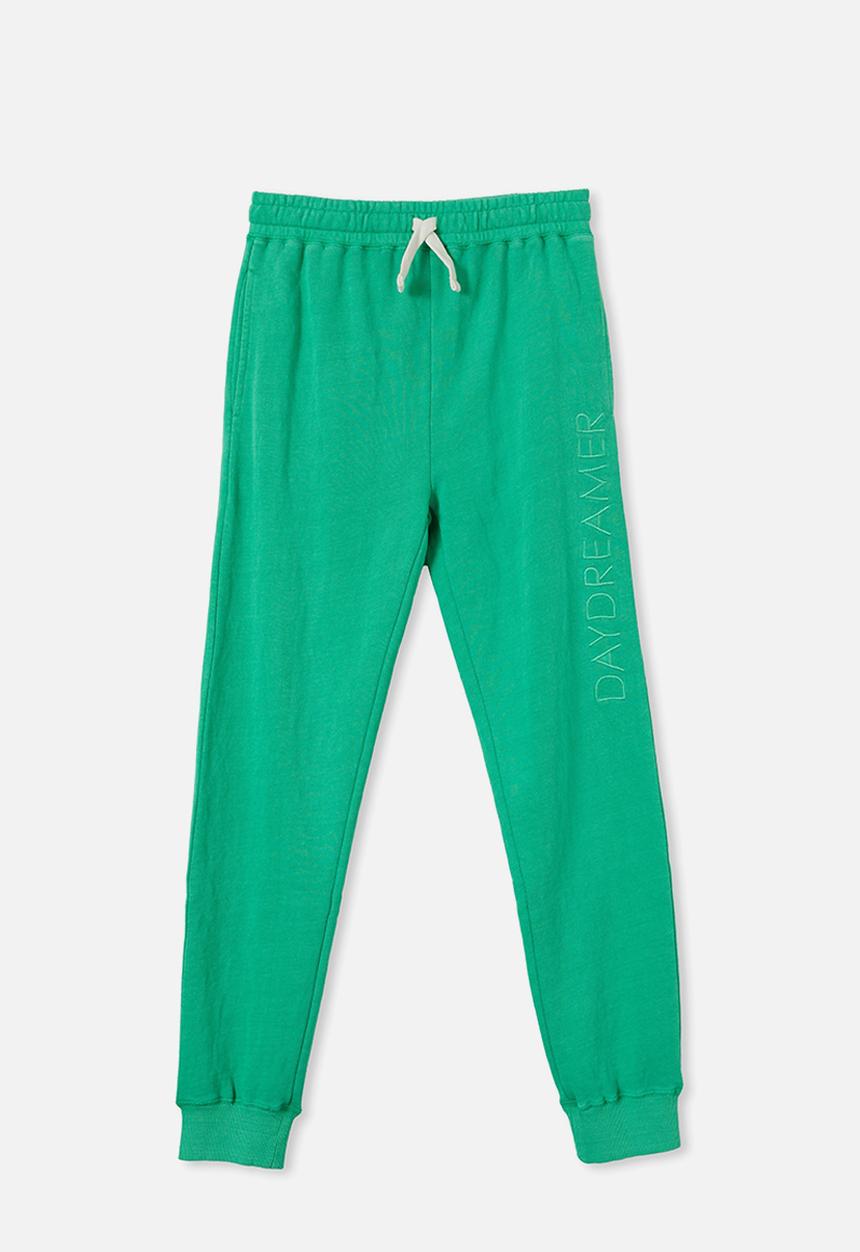 Cotton On - Lola trackpant - green splash/ day dreamer