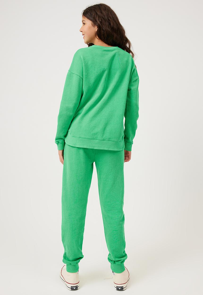 Cotton On - Lola trackpant - green splash/ day dreamer