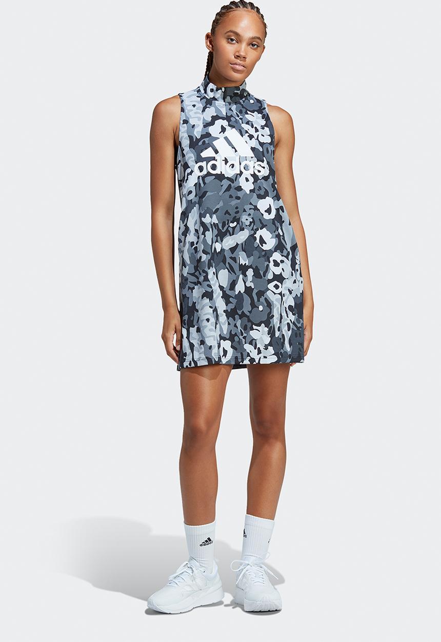 adidas Performance - W aop dress - Black/white