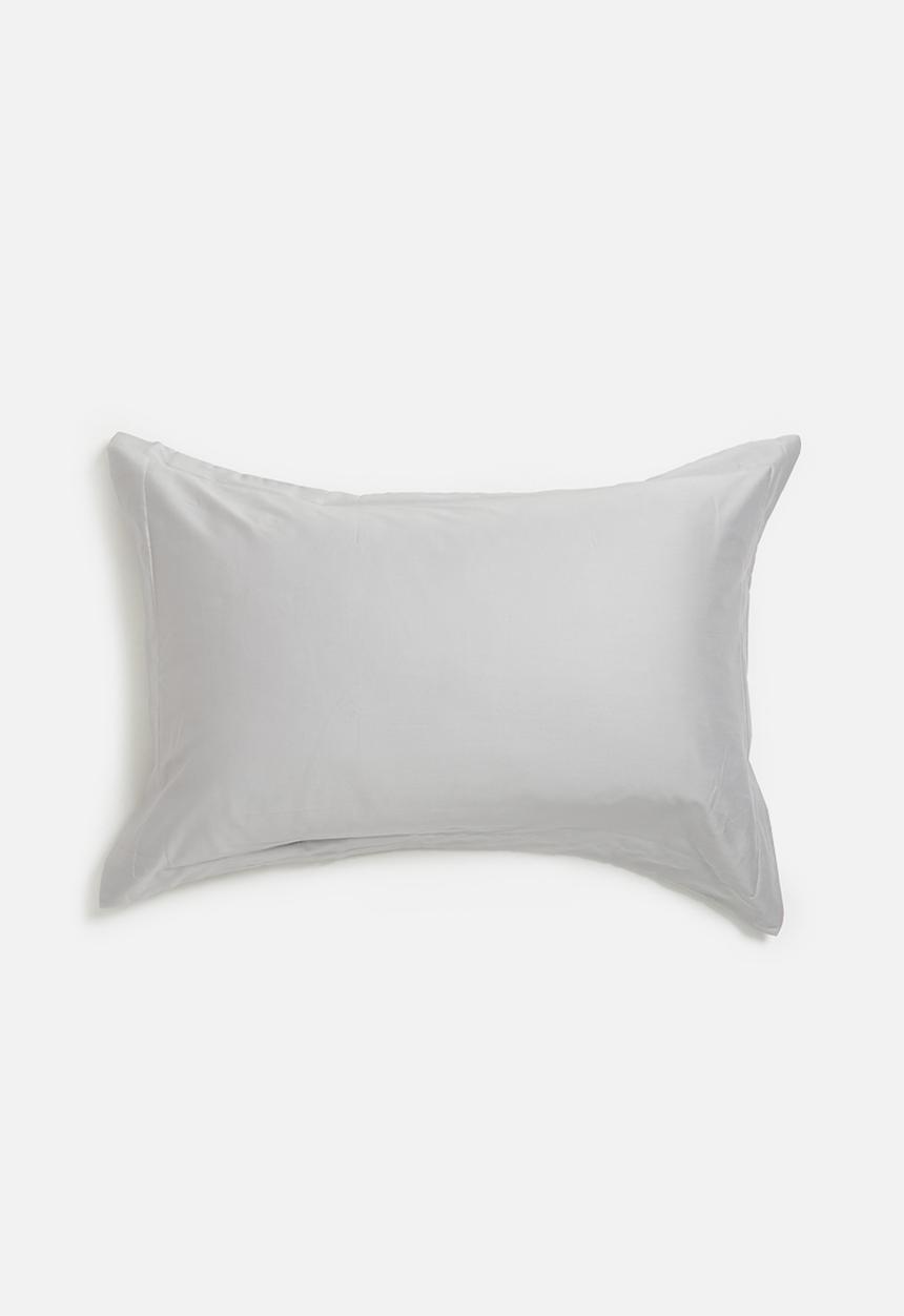 Sheraton Textiles - 400tc Egyptian Cotton straight pillowcase - grey 