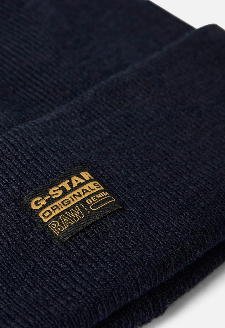 G-STAR - Effo long beanie - mazarine blue