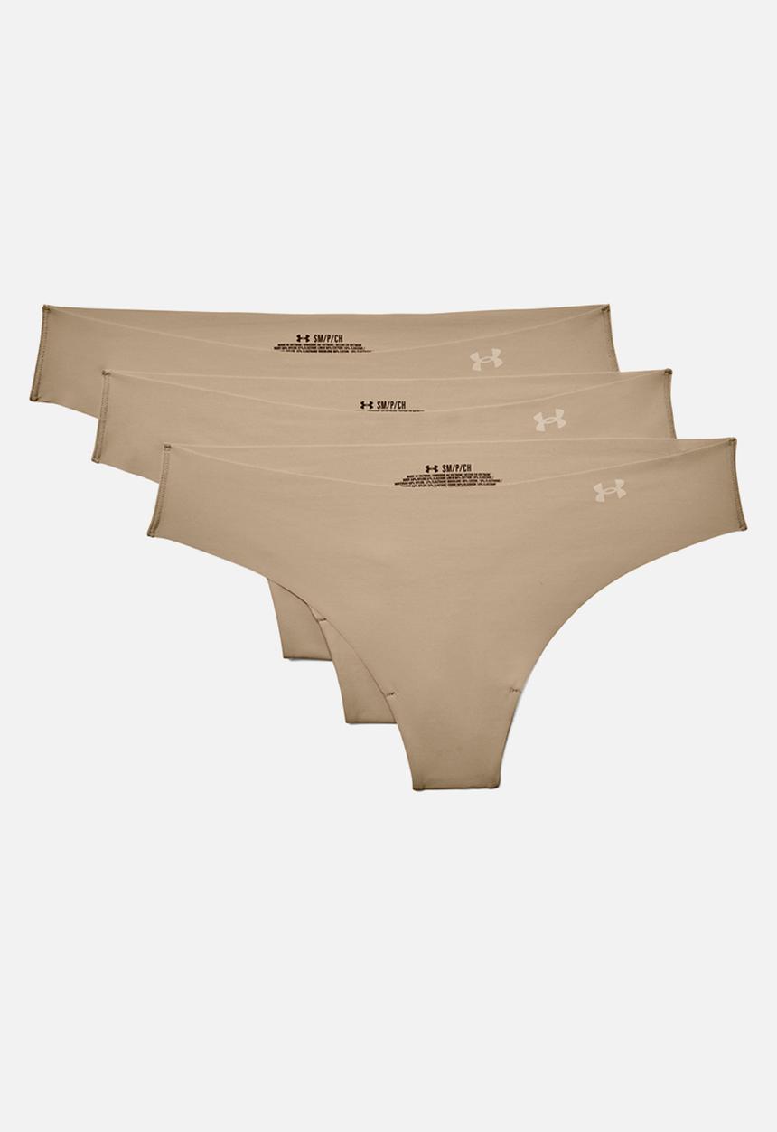 Under Armour - Ps thong 3pack - beige