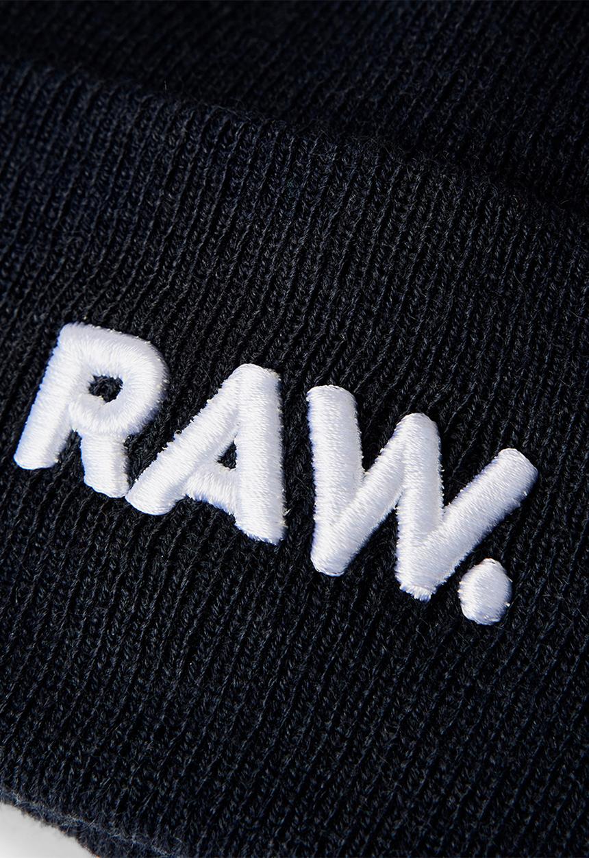 G-STAR - Effo raw long beanie - mazarine blue