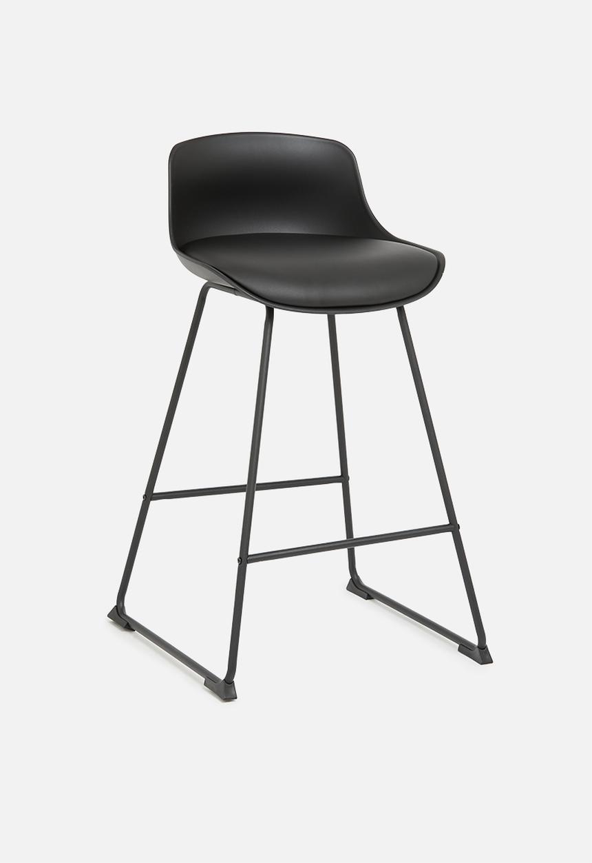 Sixth Floor - Tina counter stool - black