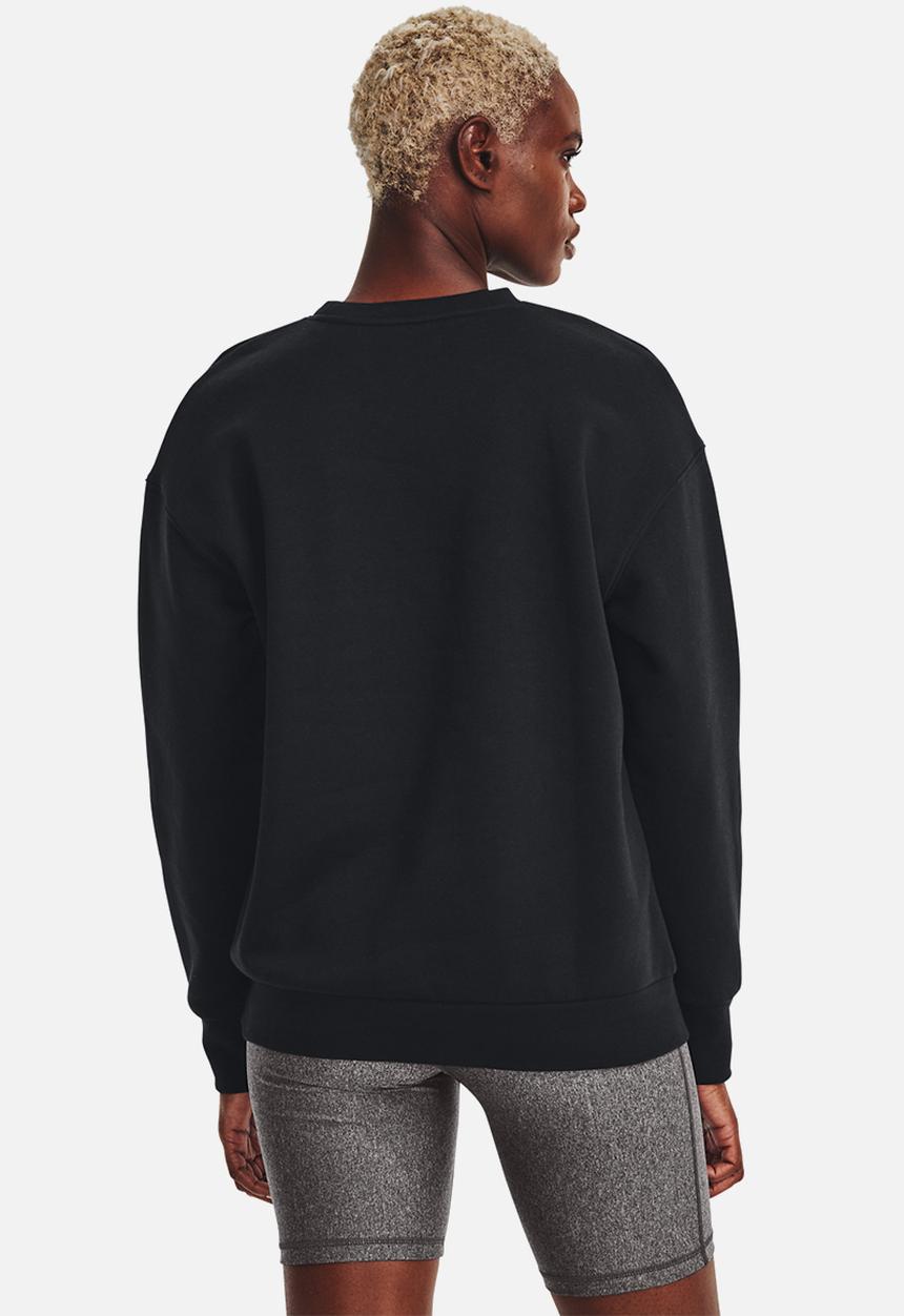 Under Armour - Essential fleece crew - black