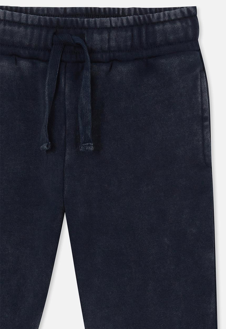 Cotton On - Marlo trackpant - navy blazer snow wash