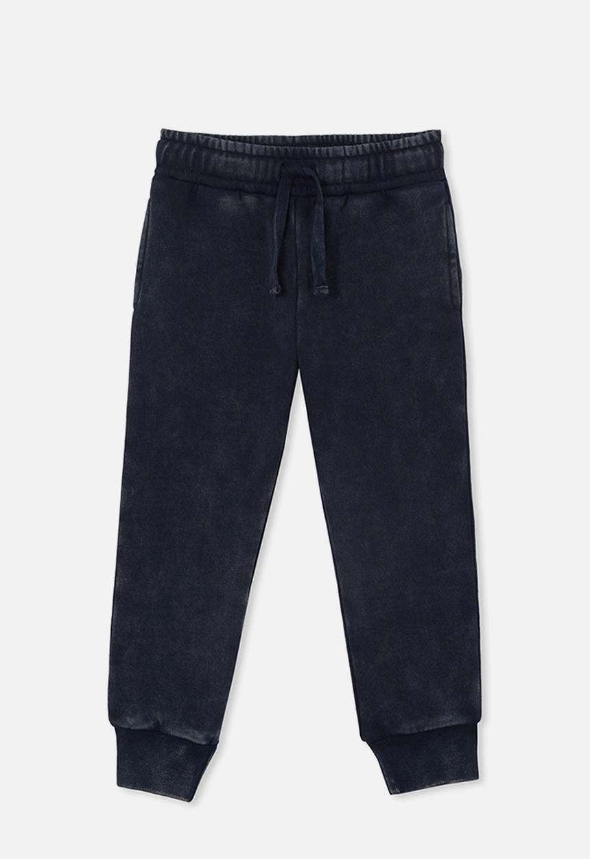 Cotton On - Marlo trackpant - navy blazer snow wash