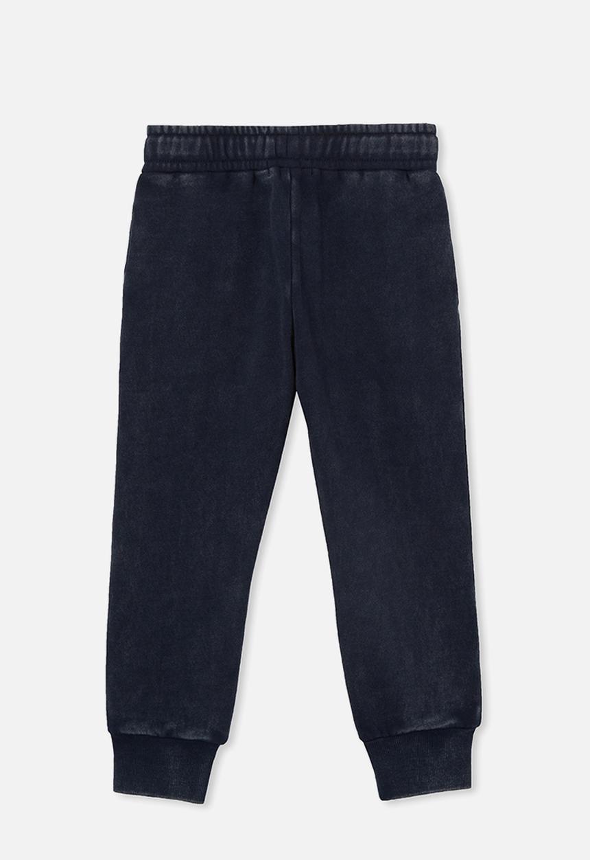 Cotton On - Marlo trackpant - navy blazer snow wash