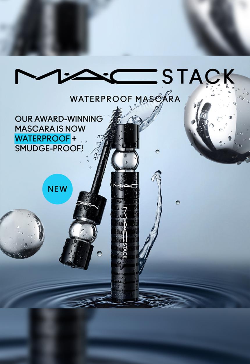 MAC - Stack Waterproof Mascara - Black Stack