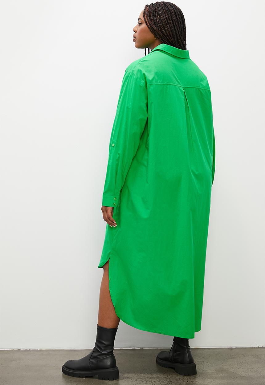 Superbalist - Shirt dress with pockets - green