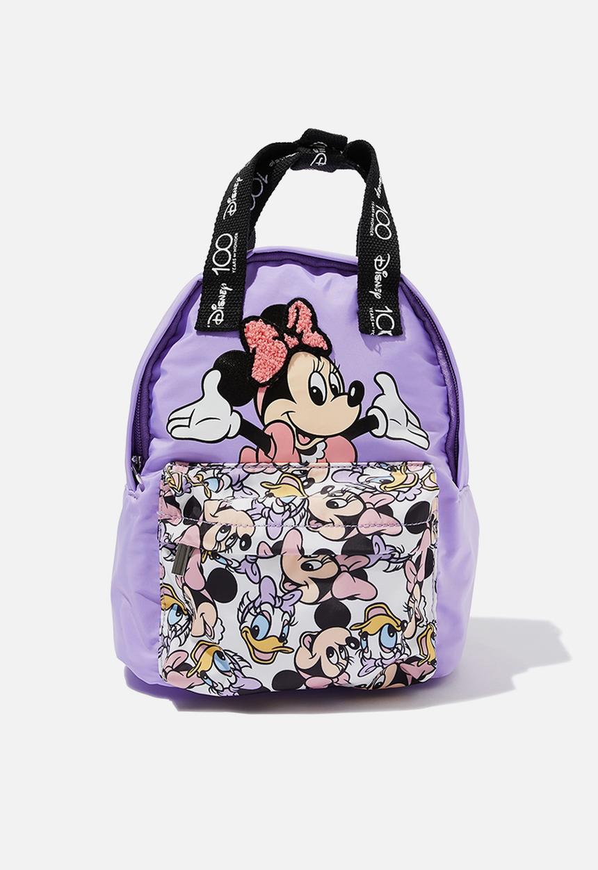 Cotton On - Mini licensed backpack - lcn dis minnie & friends/minnie bow