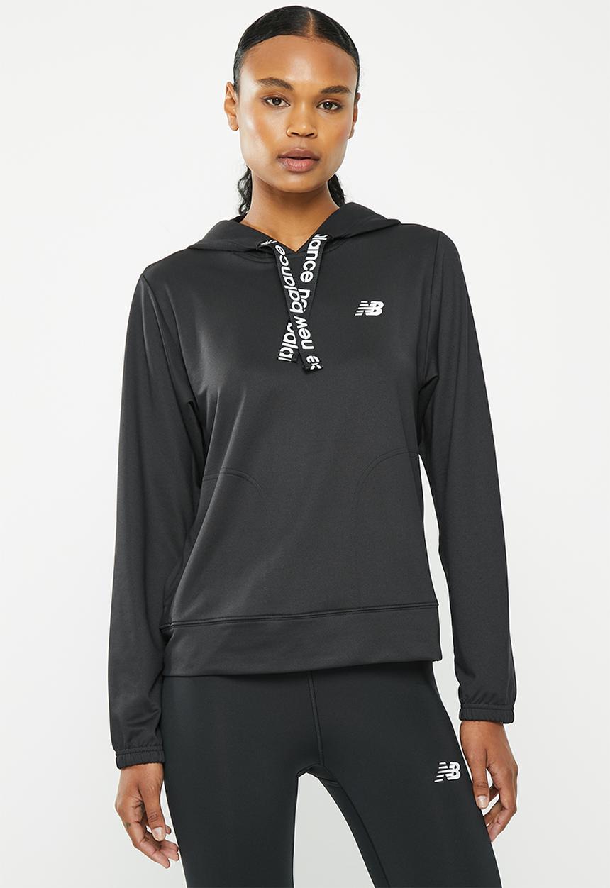 New Balance  - Relentless fleece hoodie - black