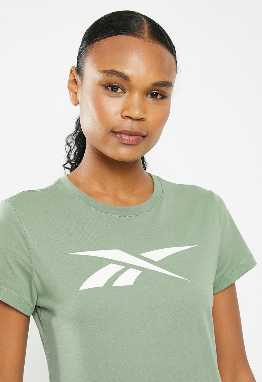 Reebok - Te graphic tee vector - harmony green