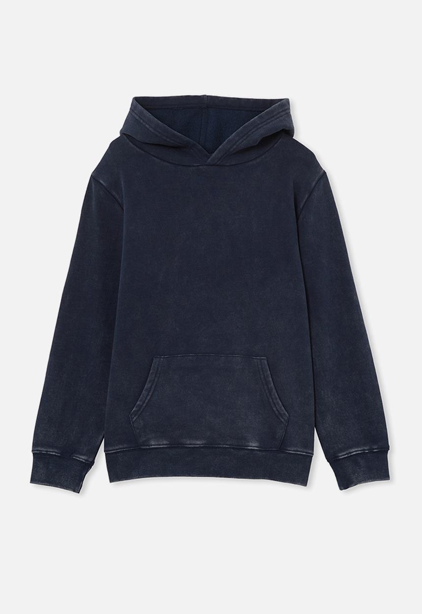 Cotton On - Mikki hoodie - navy blazer snow wash