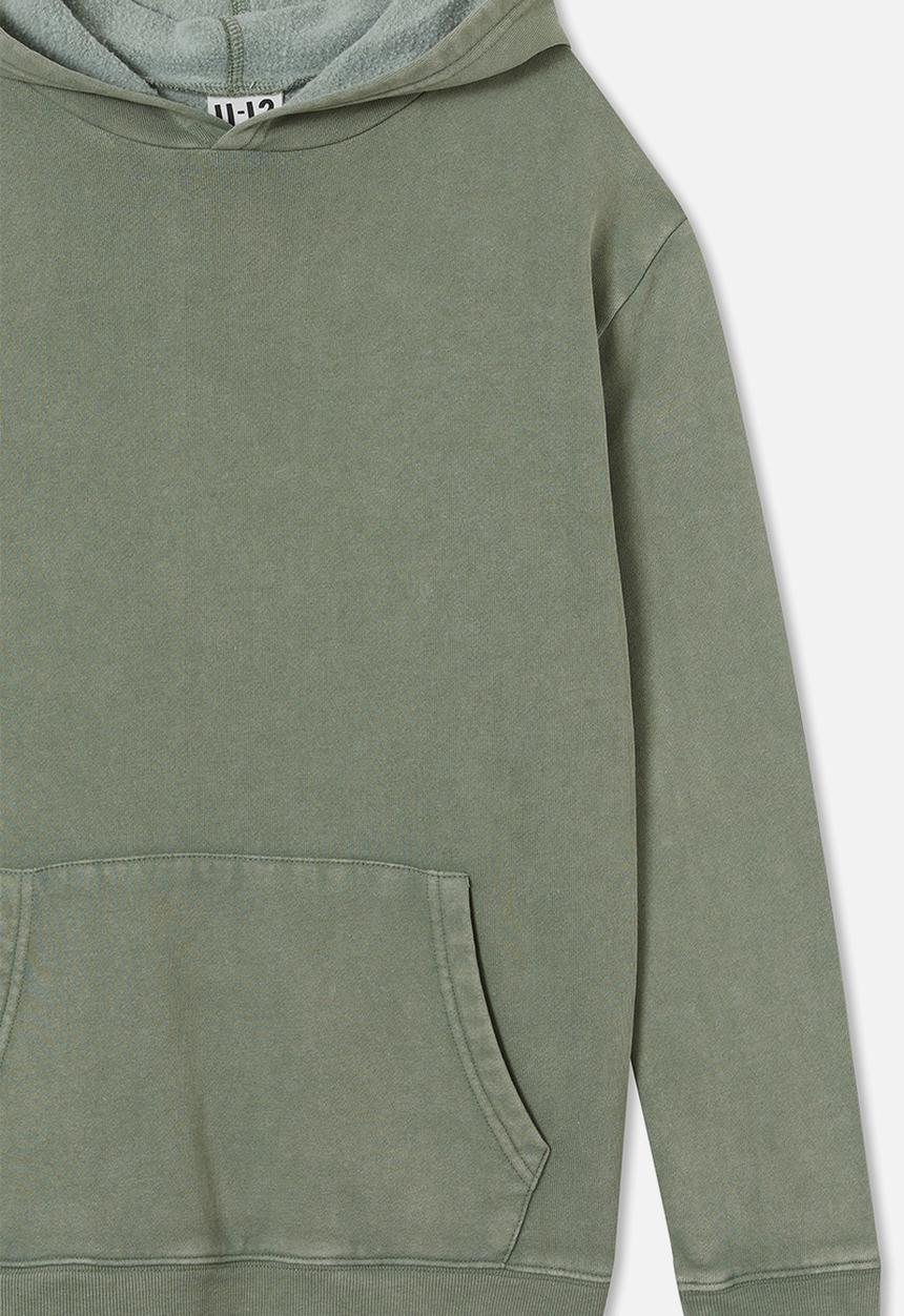 Cotton On - Mikki hoodie - swag green snow wash