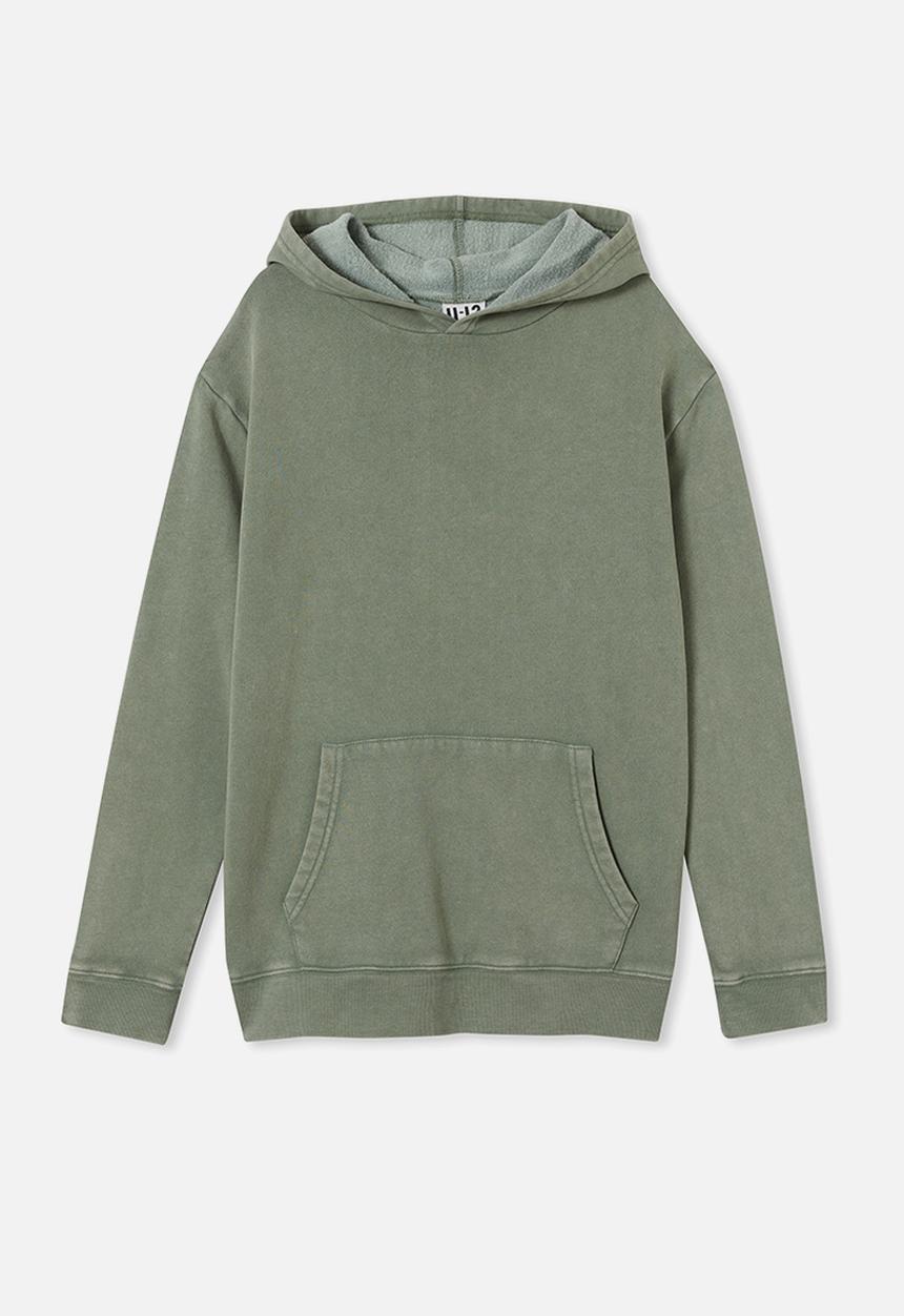 Cotton On - Mikki hoodie - swag green snow wash