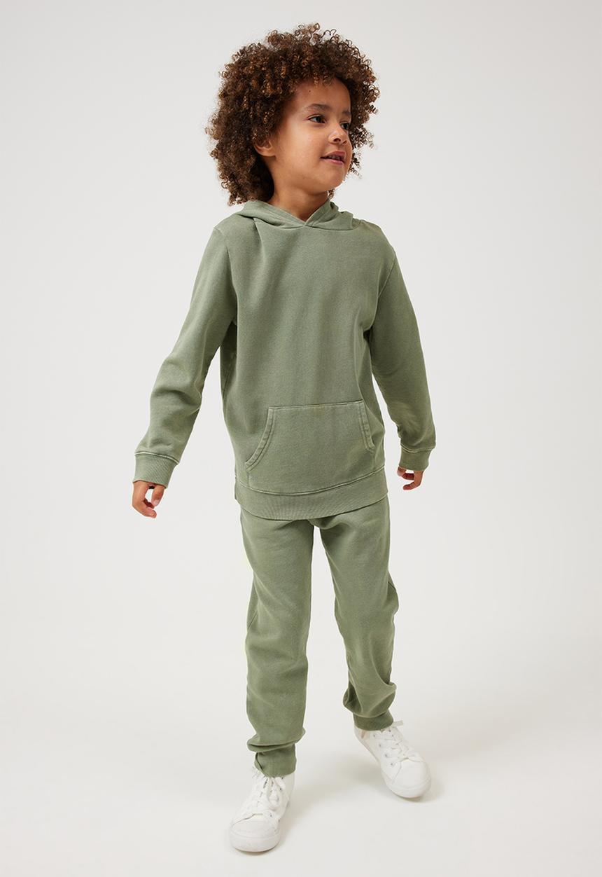 Cotton On - Memphis trackpant - swag green snow wash