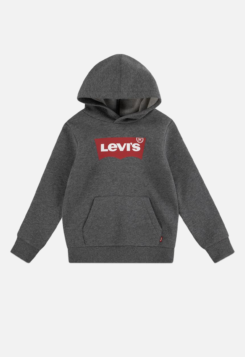 Levi’s® - Lvb batwing screenprint hooded - charcoal heather