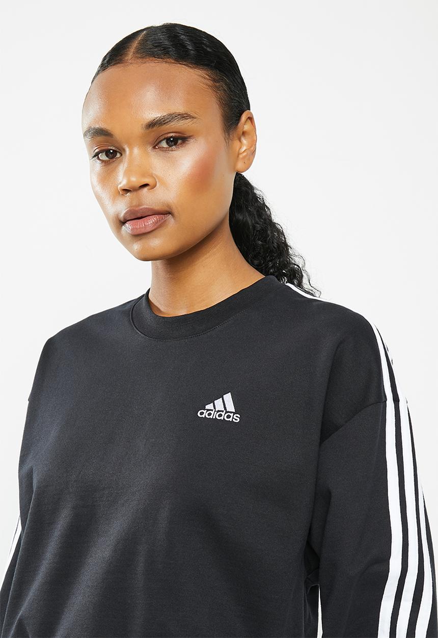 adidas Performance - W 3s cr swt - black/white