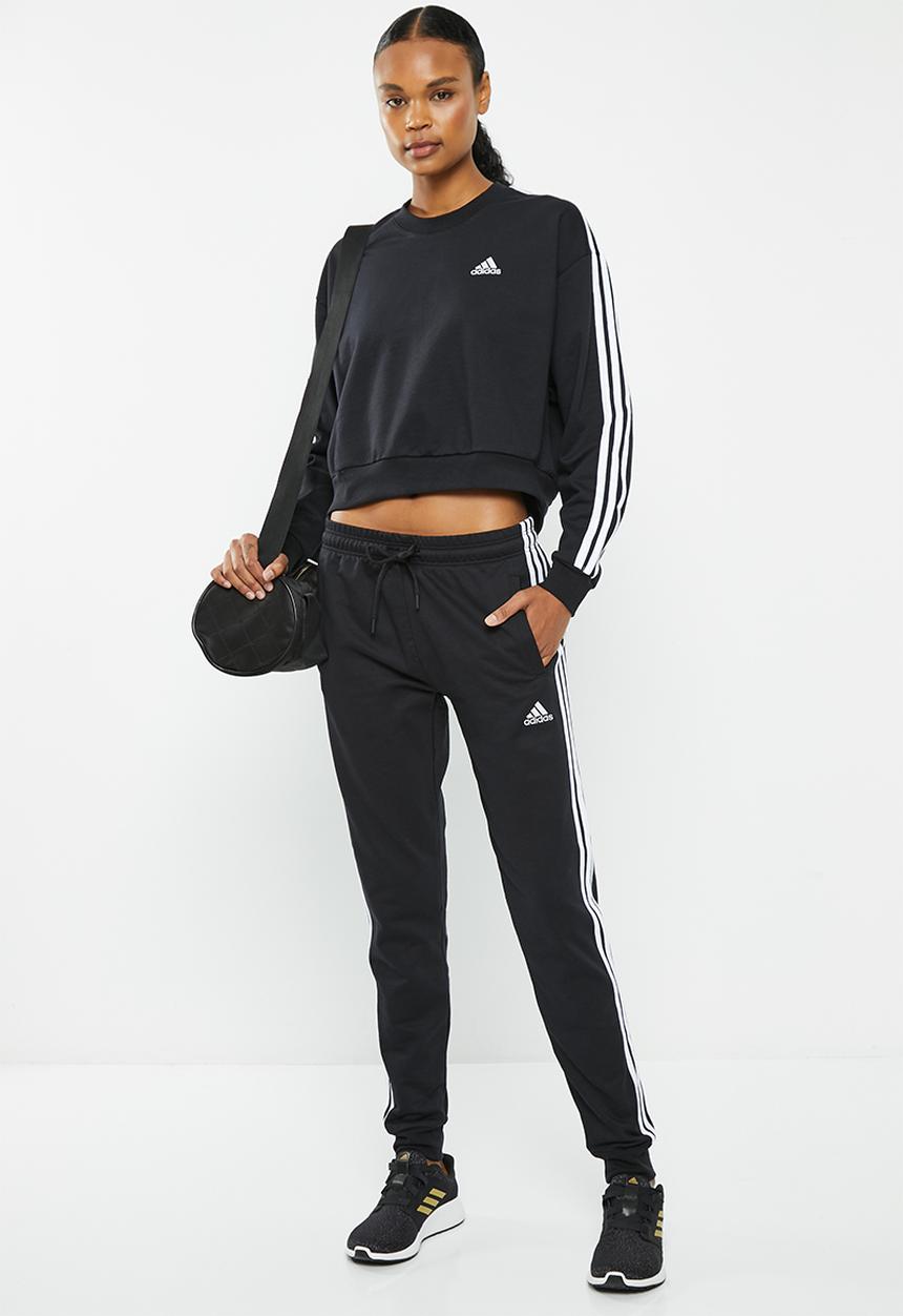 adidas Performance - W 3s cr swt - black/white
