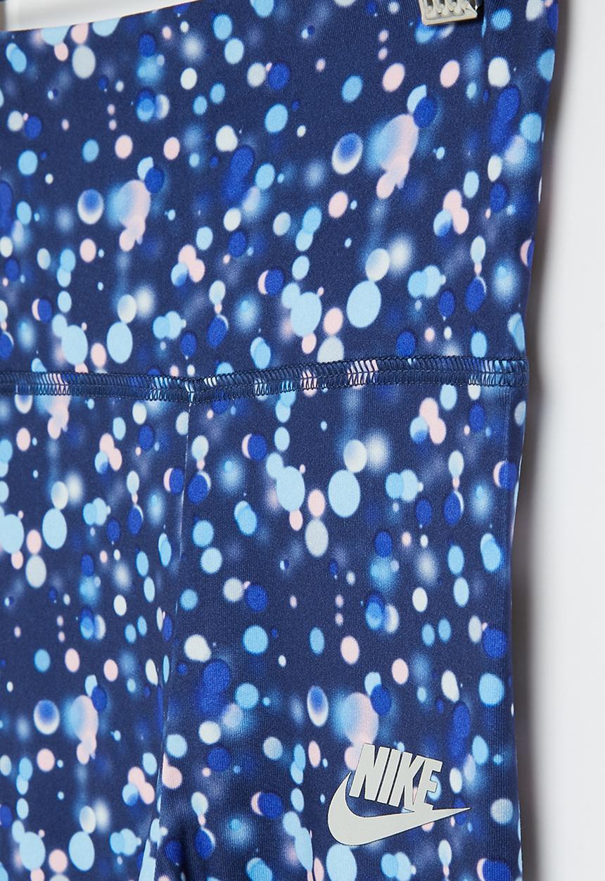 Nike - Nike girls glow time legging - midnight navy