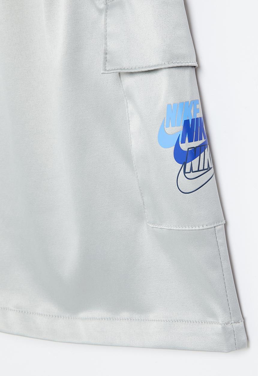 Nike - Nike girls woven cargo skirt - light smoke gray