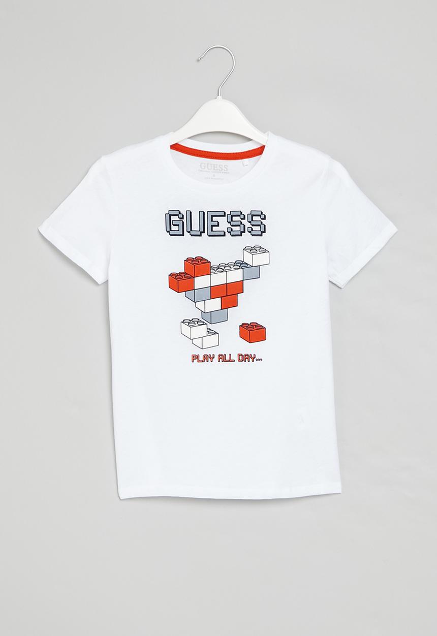 GUESS - Short sleeve T-shirt - pure white