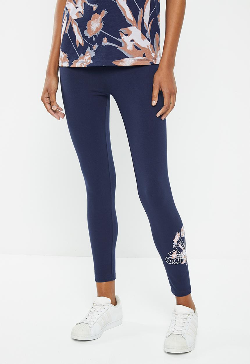 adidas Performance - W blom g tight - dark blue