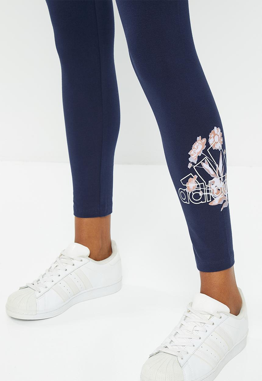 adidas Performance - W blom g tight - dark blue