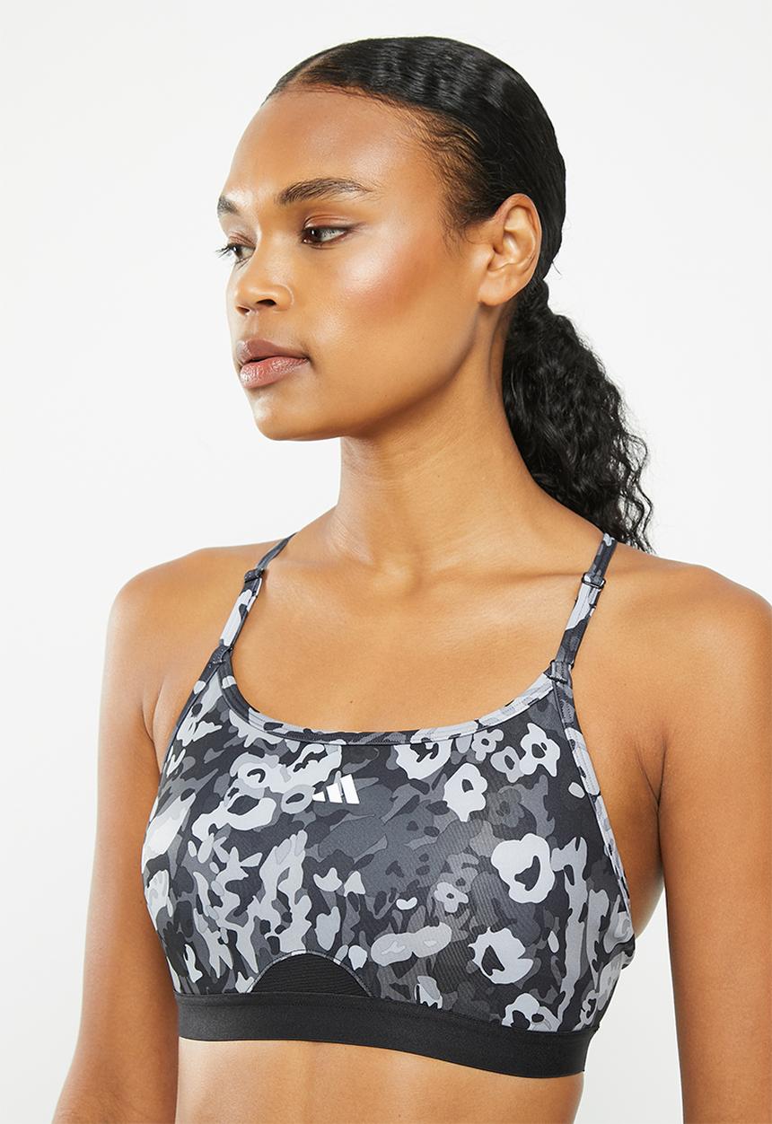 adidas Performance - Aerct ls bra - black/mgh solid grey