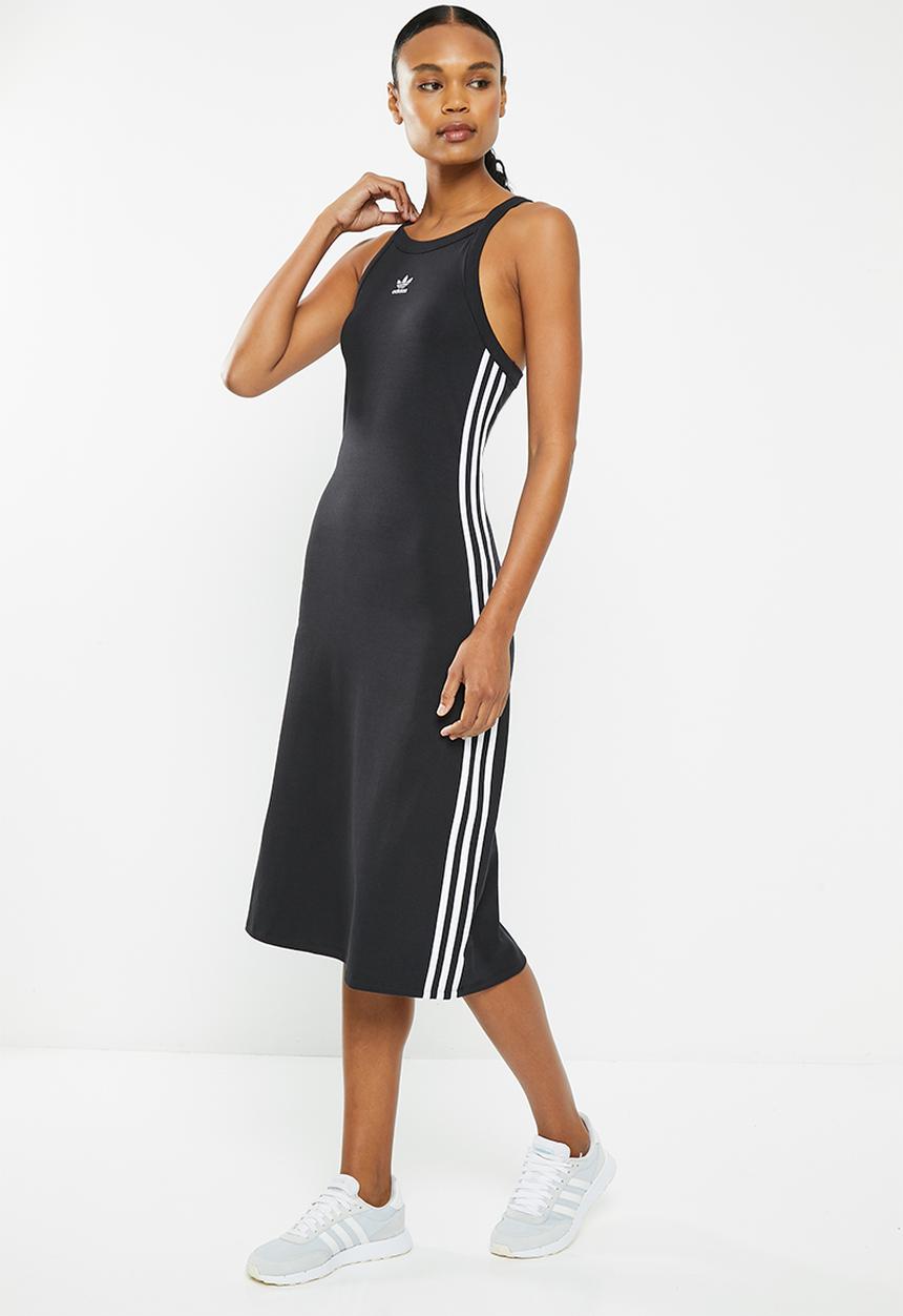 adidas Originals - Long tank dress - black