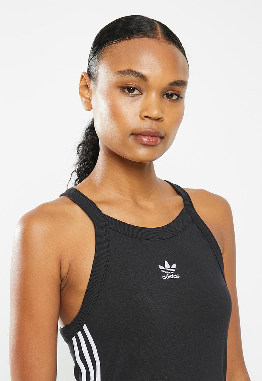 adidas Originals - Long tank dress - black
