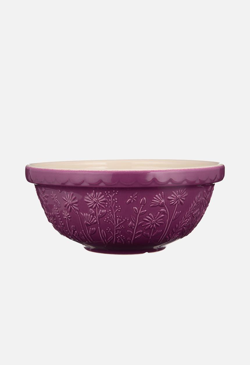 Mason Cash - In The Meadow Mixing Bowl Daisy 26cm - purple