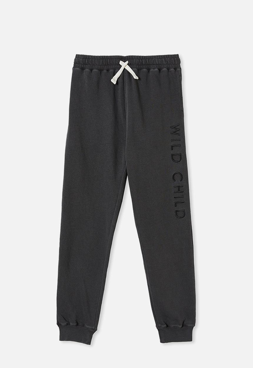 Cotton On - Lola trackpant - phantom/wild child