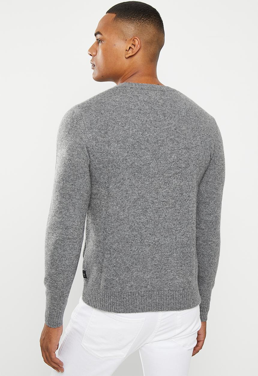 Replay - Maglia sweater - iron melenge 