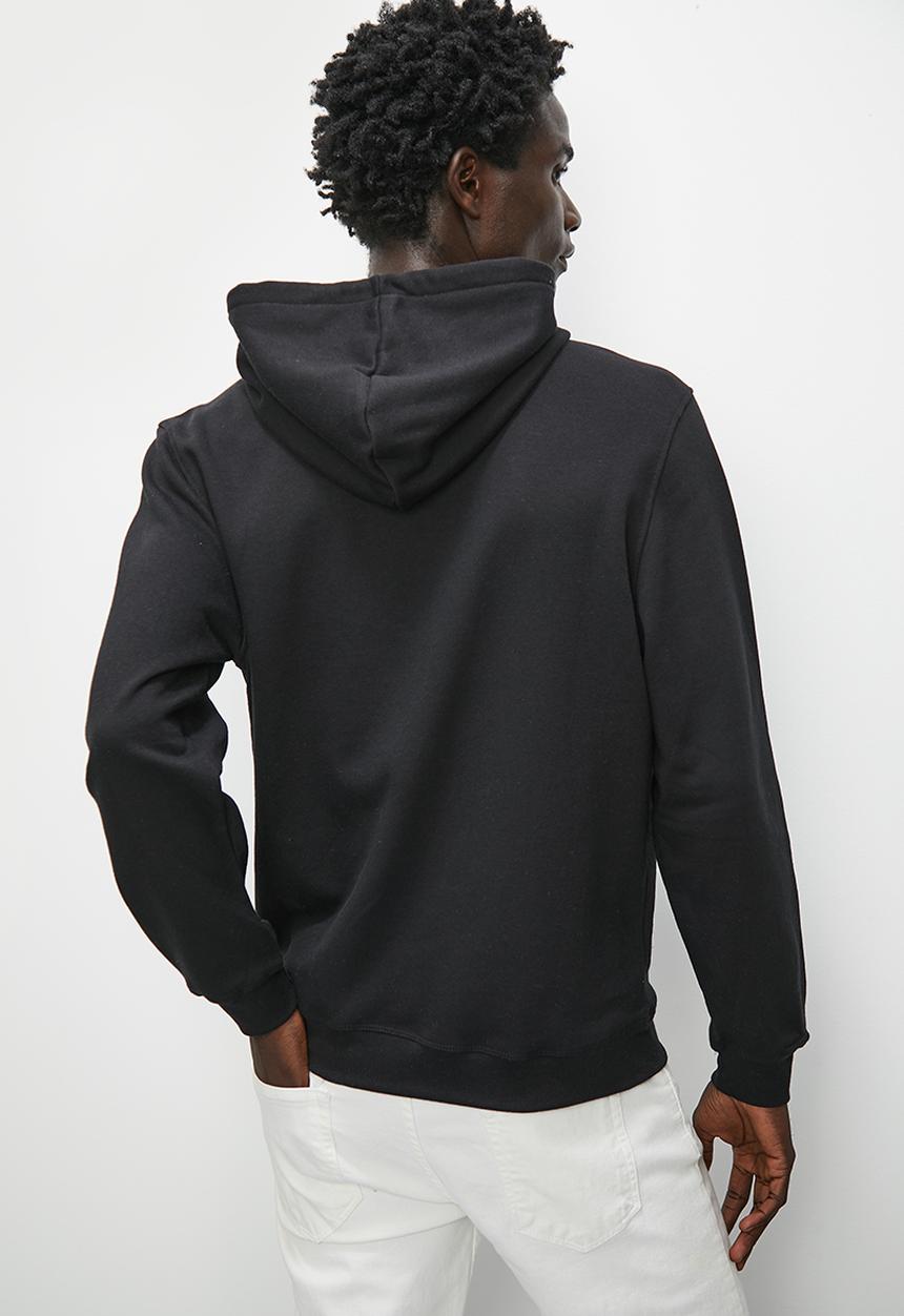 Superbalist - Maddox basic pullover hoodie - black