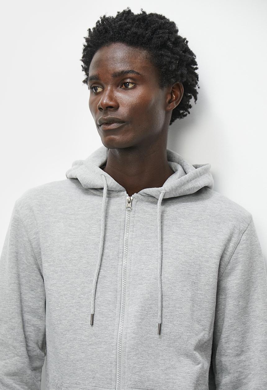 Superbalist - Noel basic zip through hoodie - grey melange