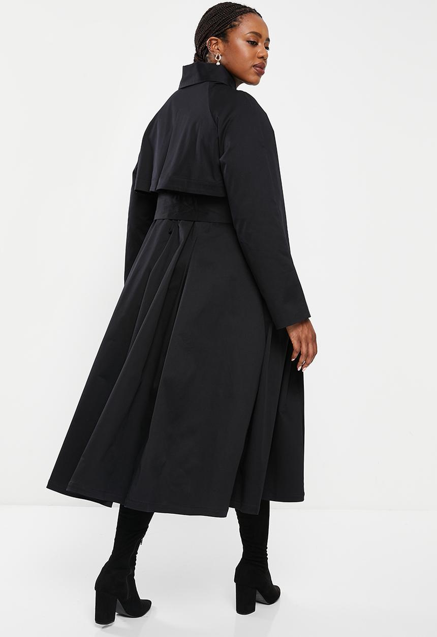 AMANDA LAIRD CHERRY - Plus savoy dress - black