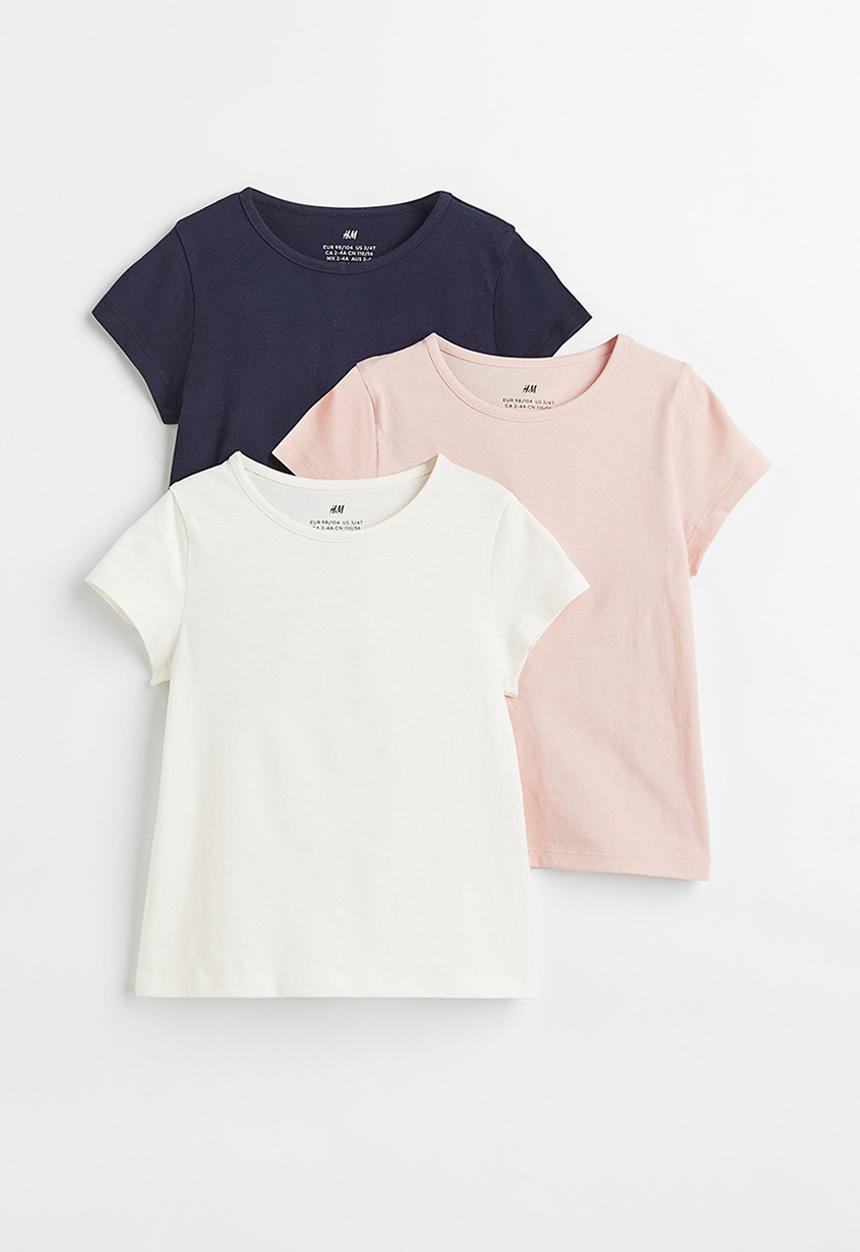 H&M - 3-Pack T-shirts - multi