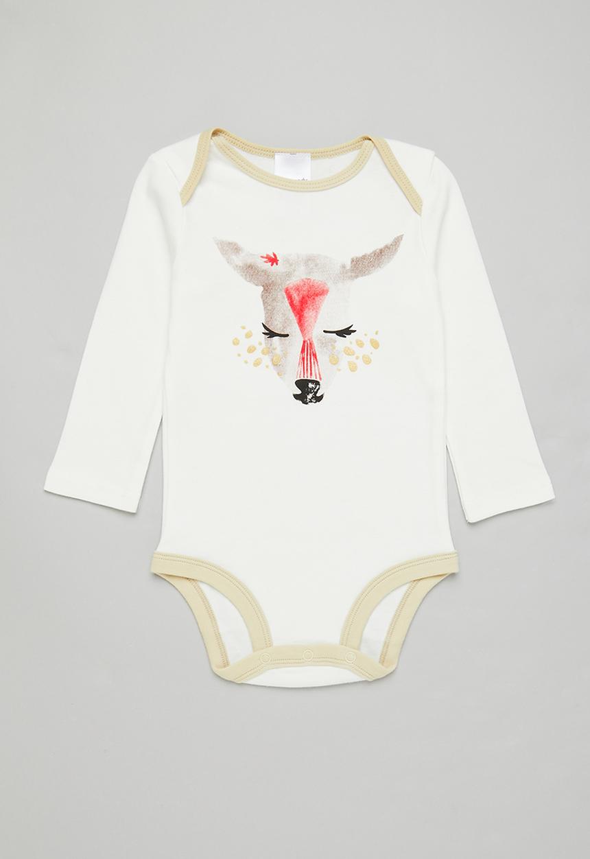 Pop Candy - Printed bodyvest - white