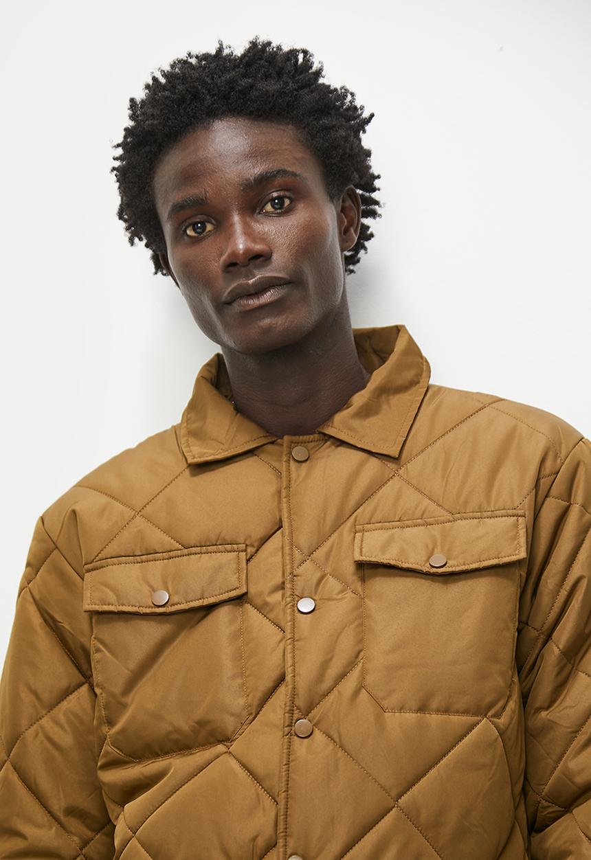 Superbalist - Rowley quilted utility field jacket - taupe