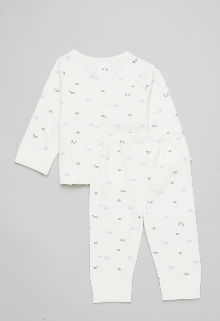 Pop Candy - Baby 2 piece set - white 