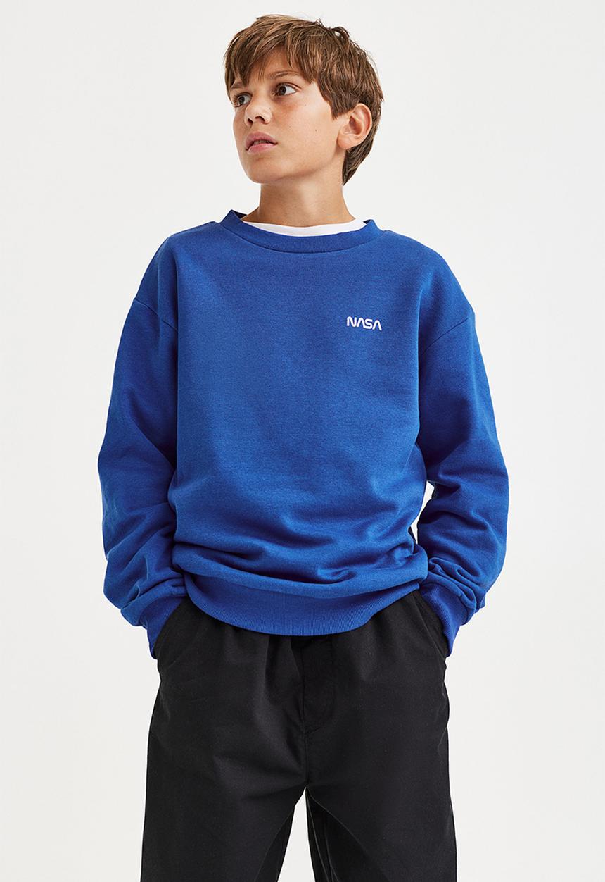 H&M - Sweatshirt - bright blue/nasa