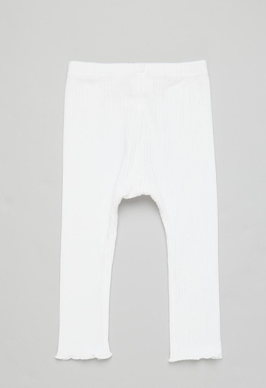 Pop Candy - Rib legging - white